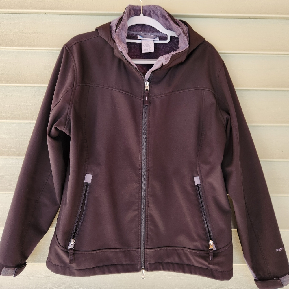 Women's Black Free Country Zip-Up Jacket